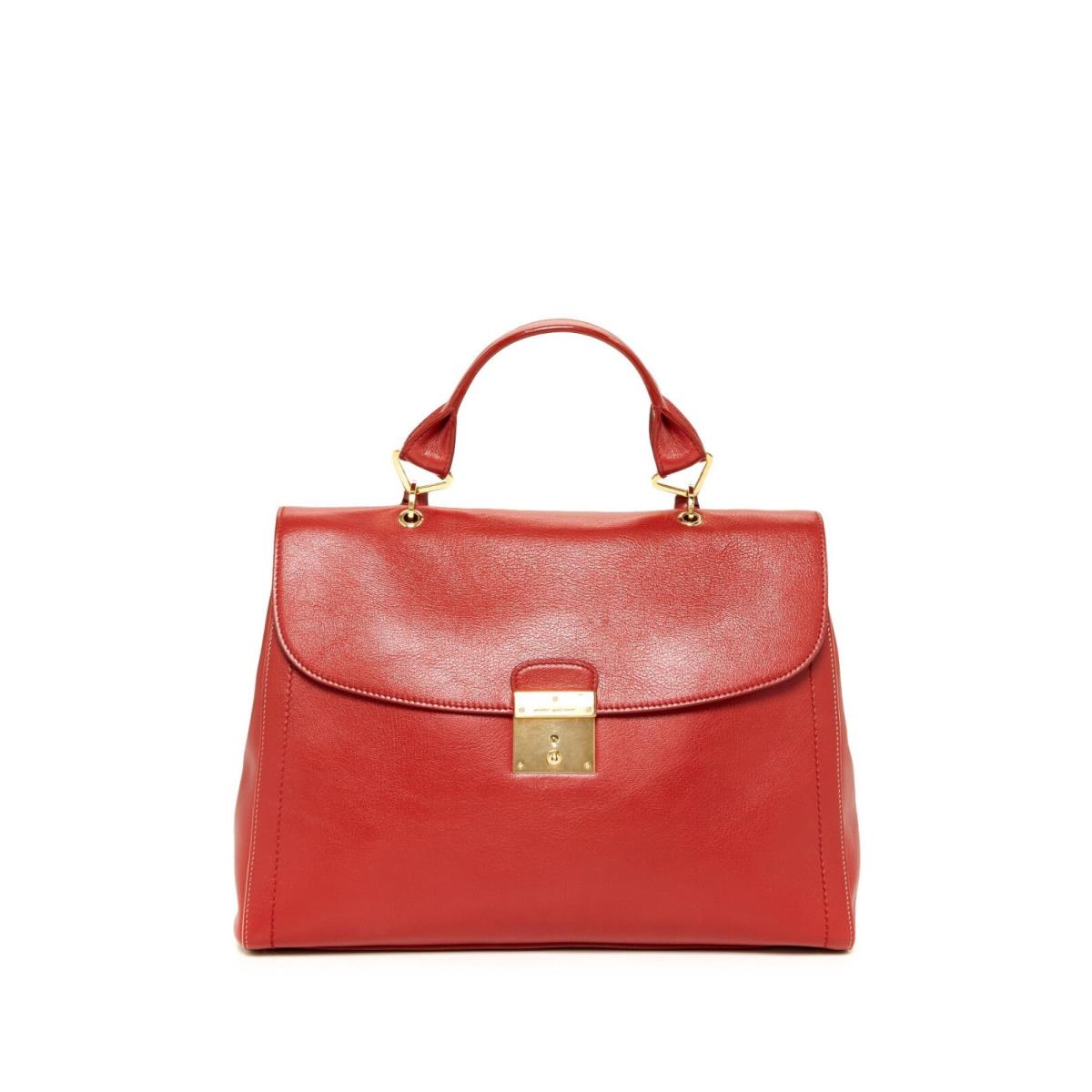 Marc Jacobs Terracotta The 1984 Leather Satchel Handbag