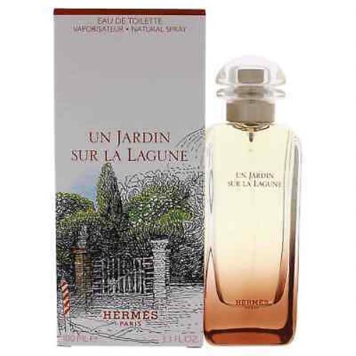 Un Jardin Sur La Lagune by Hermes For Unisex - 3.3 oz Edt Spray