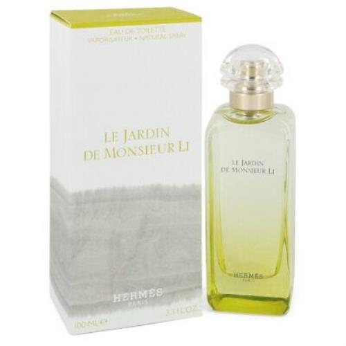 Le Jardin De Monsieur Li by Hermes Eau De Toilette Spray Unisex 3.3 oz