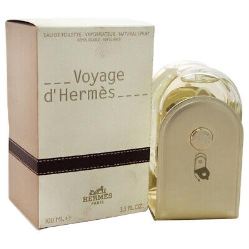 Voyage Dhermes by Hermes For Unisex - 3.3 oz Edt Spray Refillable