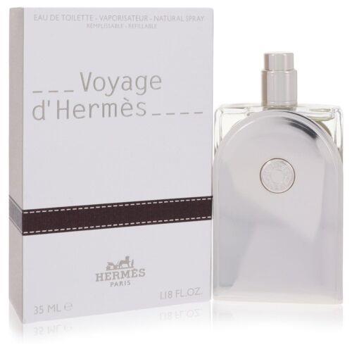 Voyage D`hermes Eau De Toilette Spray Refillable By Hermes 1.18oz For Men