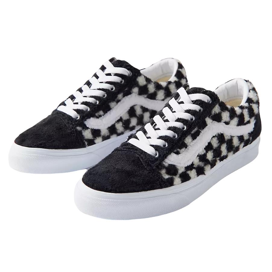 vans women's fur shoes