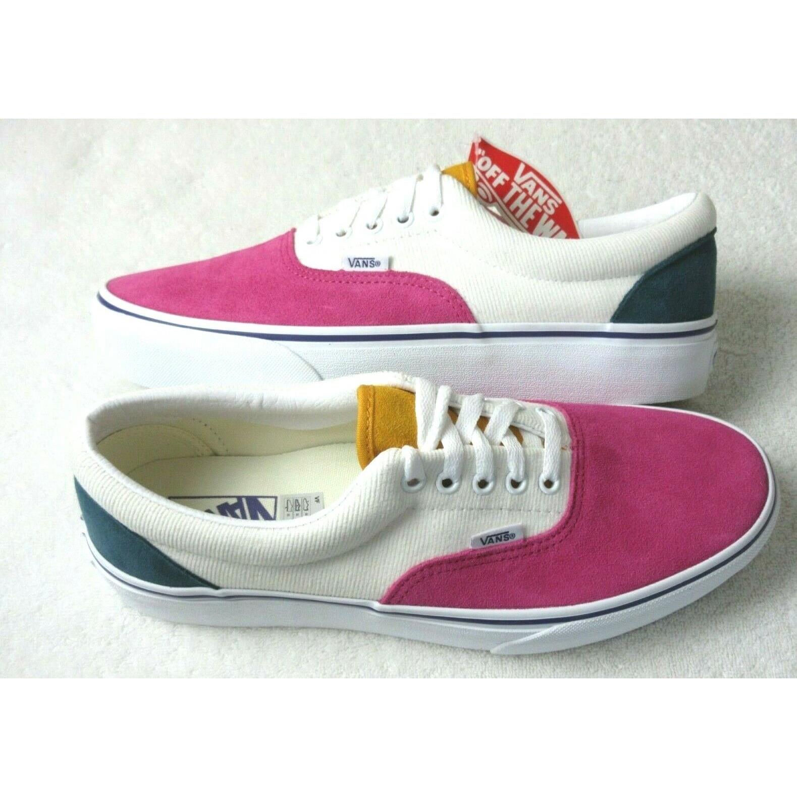 pink corduroy vans