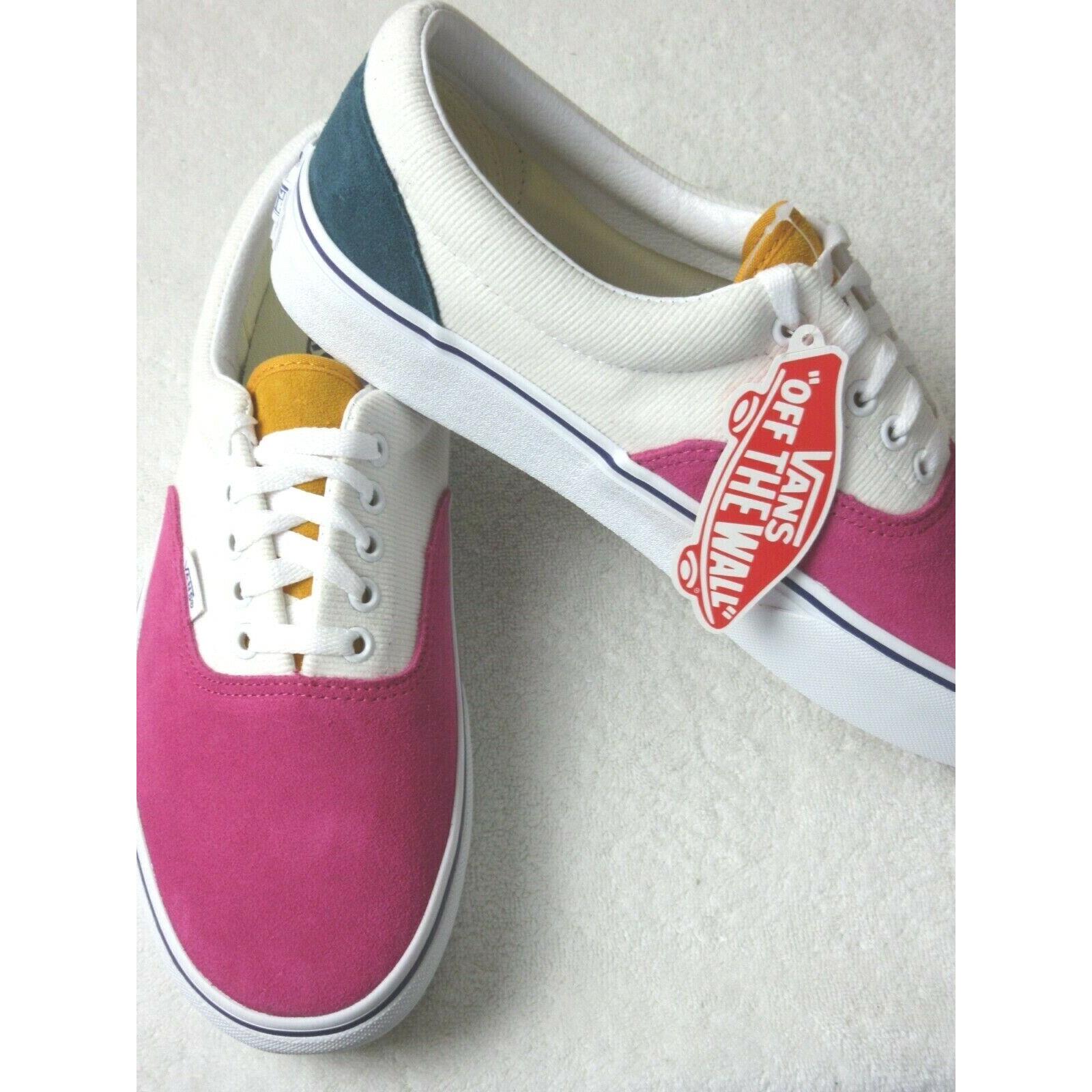 vans era platform multicolor