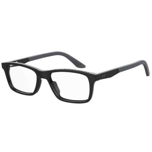 Under Armour Ua 9003 0807/00 Black Teen Rectangle Unisex Eyeglasses