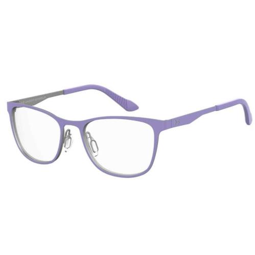 Under Armour Ua 9007 0ARR/00 Violet Lilac Junior Metal Oval Unisex Eyeglasses