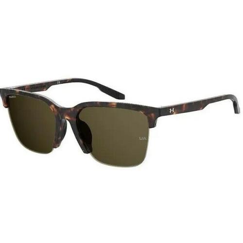 Under Armour Ua-phenom 0N9P/SP Matte Havana/bronze Polarized Unisex Sunglasses