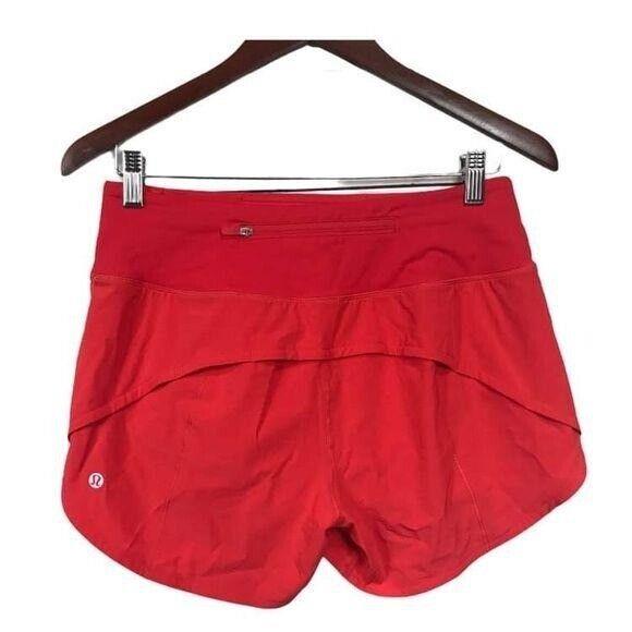 Lululemon Speed Up MR Shorts Carnation Red Size 4T