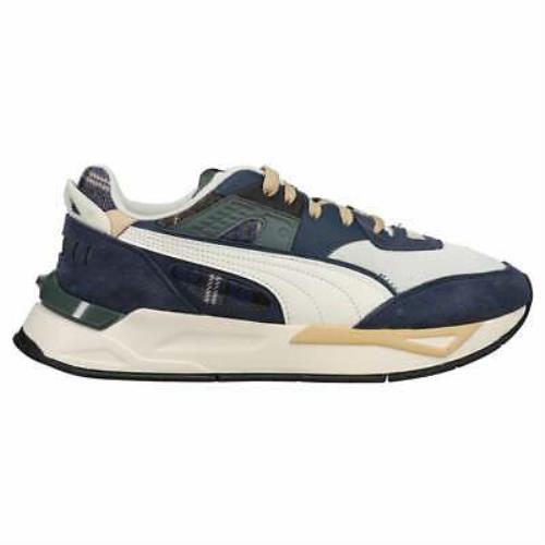 Puma 384172-01 Mirage Sport Flannel Mens Sneakers Shoes Casual - Green White