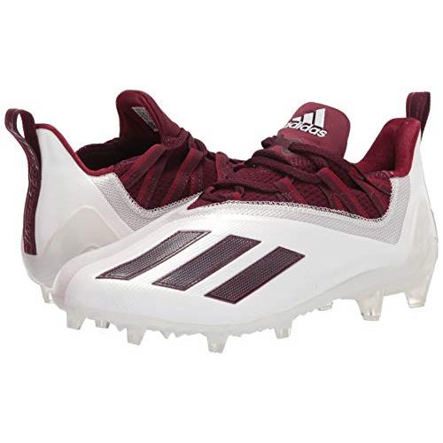 maroon adidas soccer cleats