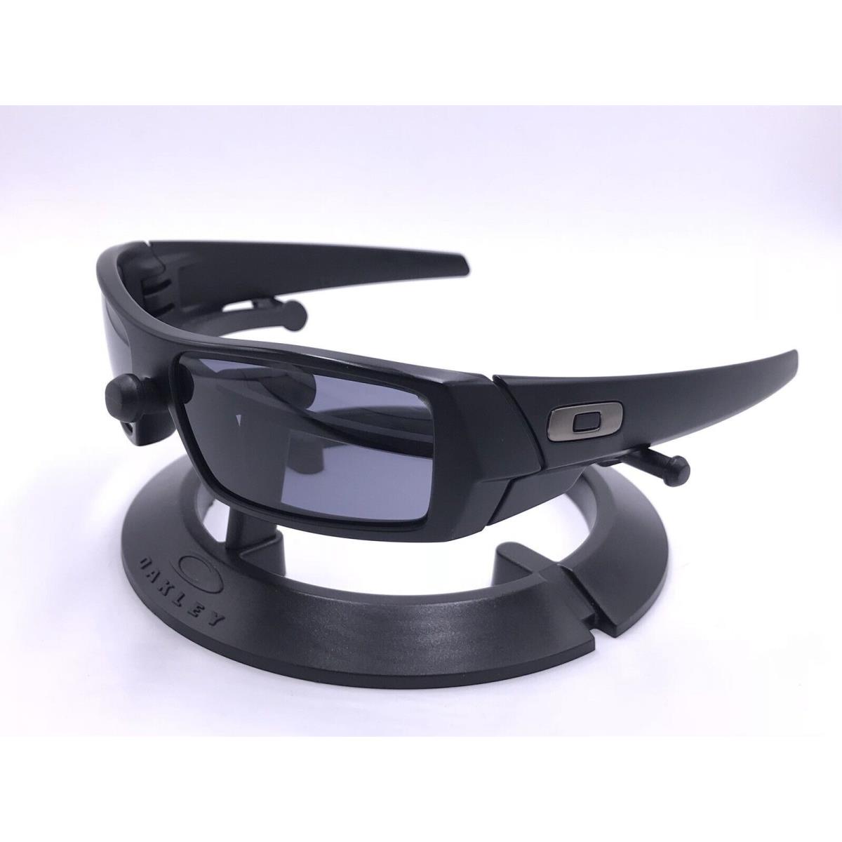 Oakley Gascan Sunglasses 03-473 Matte Black Frame W/ Grey Lens - Frame: Matte Black, Lens: GREY