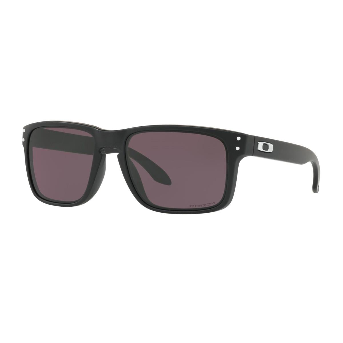 Oakley Holbrook Polarized Sunglasses Polished Black/prizm Ruby OO9102-F1 - Frame: Black, Lens: Red