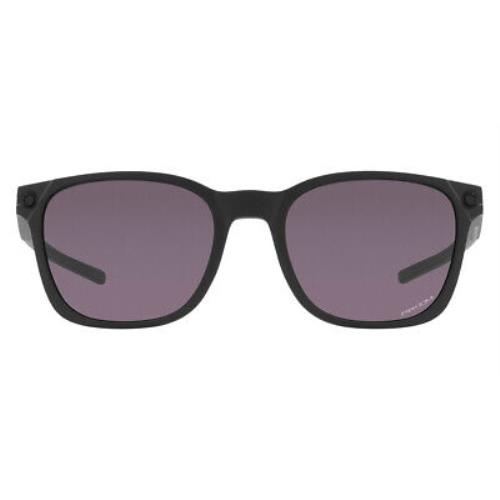 Oakley Ojector 0OO9018 Sunglasses Men Black Geometric 55mm - Frame: Black, Lens: Gray, Model: Matte Black
