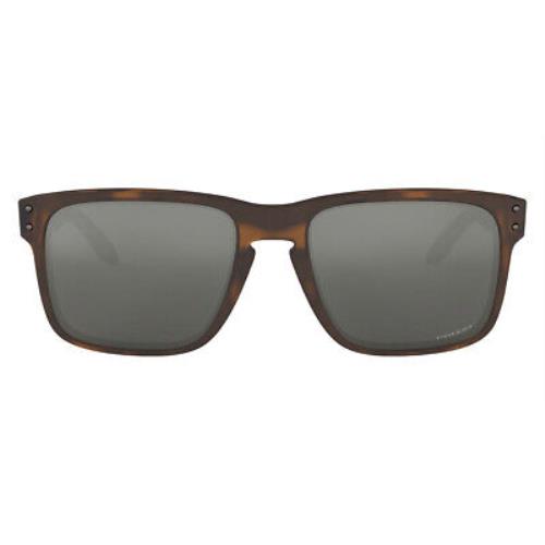 Oakley OO9102 Sunglasses Men Havana Square 55mm