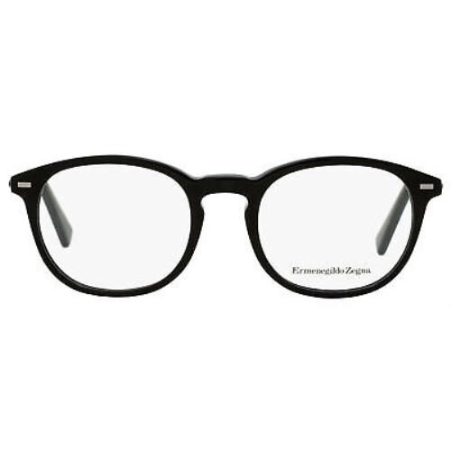 Ermenegildo Zegna eyeglasses  - Black, Frame: Black, Lens: 0
