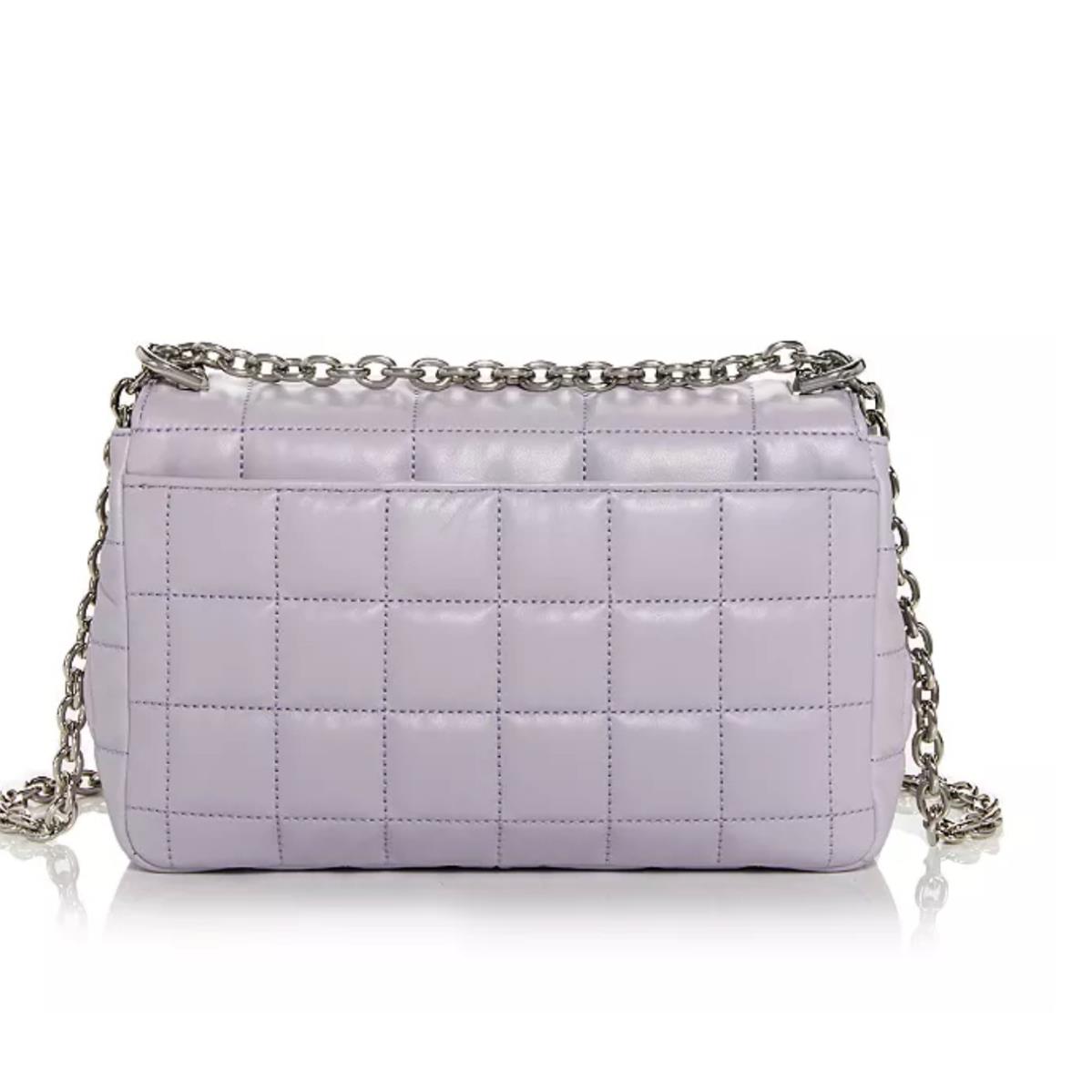 Michael Kors Soho Large Lavender Quilt Leather Crossbody Bag Gift Box