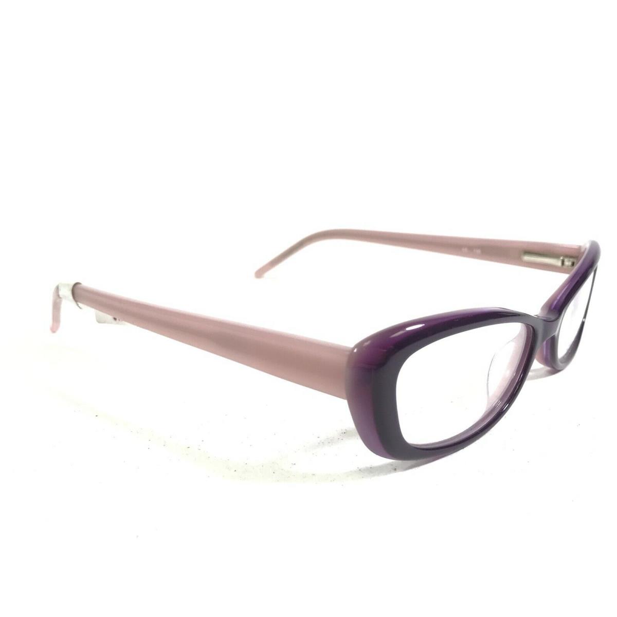 Lacoste L2611 513 Eyeglasses Frames Purple Rectangular Cat Eye 53-17-135