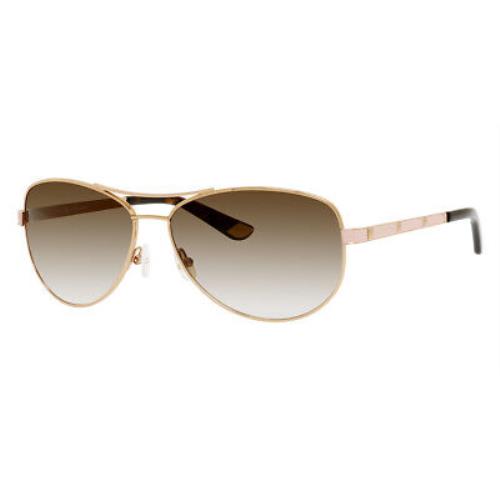 Juicy Couture 554/S Women Sunglasses Aviator 60mm