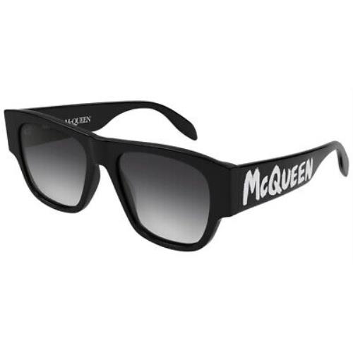Alexander Mcqueen AM0328S Men Sunglasses Black Square 54mm