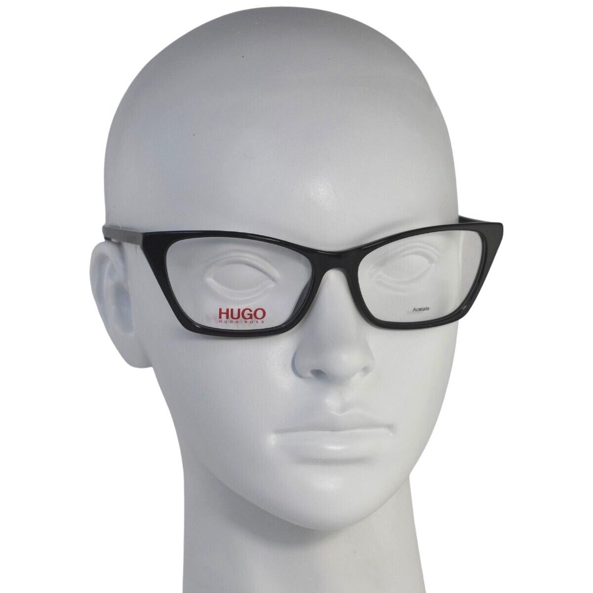 Hugo Boss Eyeglasses - HG 1058 0807 - Black 54-16-145 Cat Eye