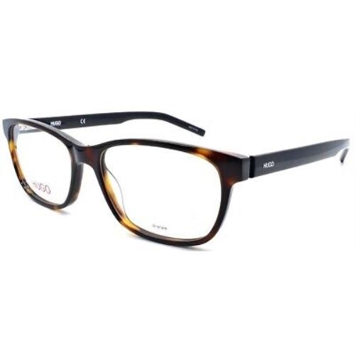 Hugo Boss Eyeglasses - HG 1115 0086 - Dark Havana Brown Size 56-17-145