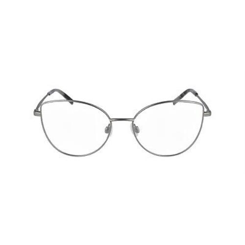 Dkny Eyeglasses Frame - DK1017 033 - Gunmetal Gray Silver 52-16-135 - Frame: Gunmetal Gray Silver