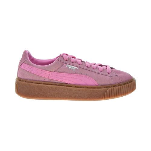 Puma Suede Platform Big Kids` Shoes Prism Pink 363663-02