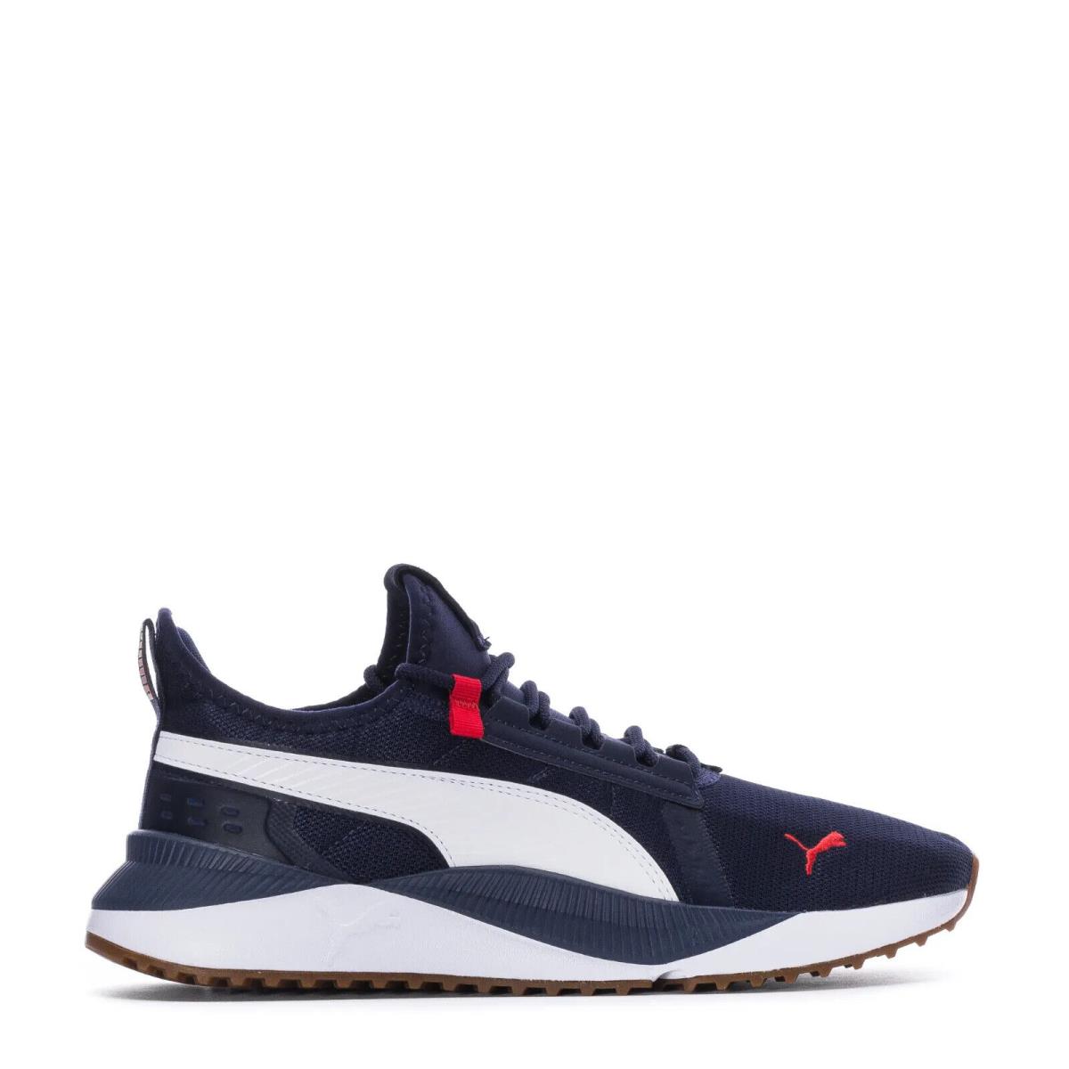 Puma Pacer Future Street Plus 384634-04 Peacoat/white/high Risk Red Shoes