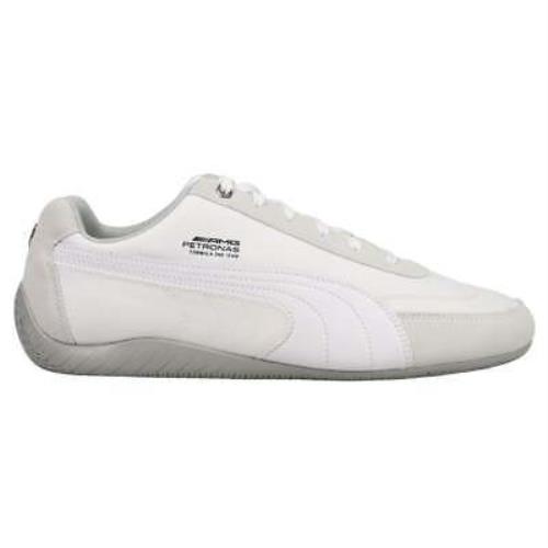 Puma Mercedes F1 Speedcat Driving Mens White Sneakers Athletic Shoes 306797-01 - White