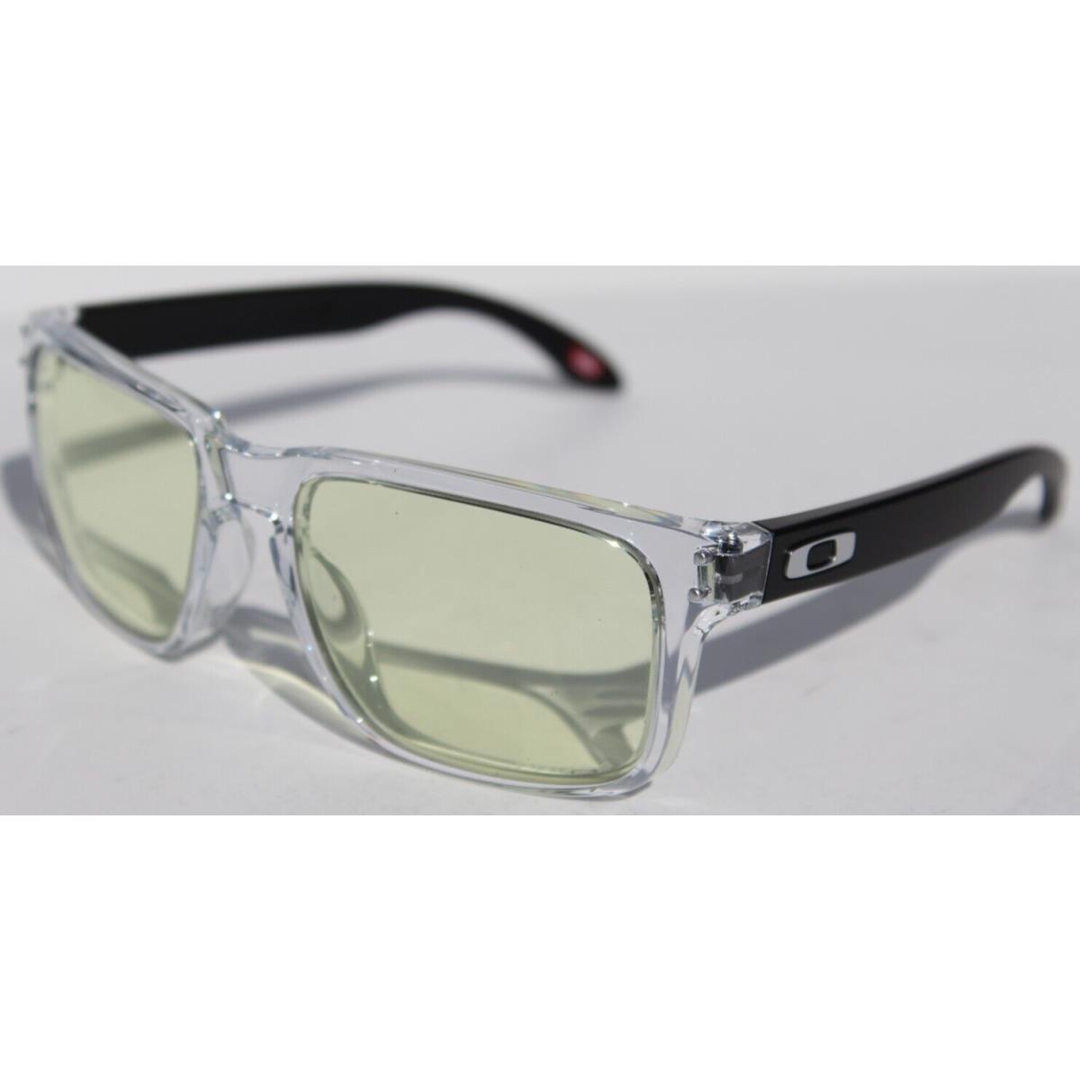 Oakley Holbrook Gaming Glasses/sunglasses Clear Black/prizm Gaming OO9102-X2 55 - Frame: Clear, Lens: Gaming