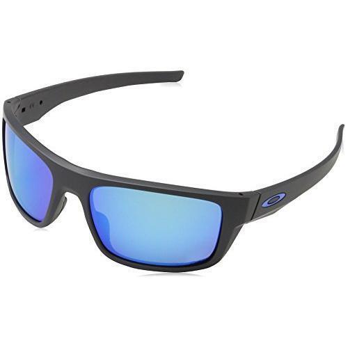 Oakley Men`s Drop Point Polarized Sunglasses Grey Color Matte Dark Gray/prizm SA