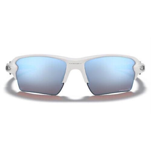 Oakley OO9188 Sunglasses Men White Rectangle 59mm