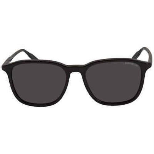 Montblanc Grey Square Men`s Sunglasses MB0082S 001 53 MB0082S 001 53