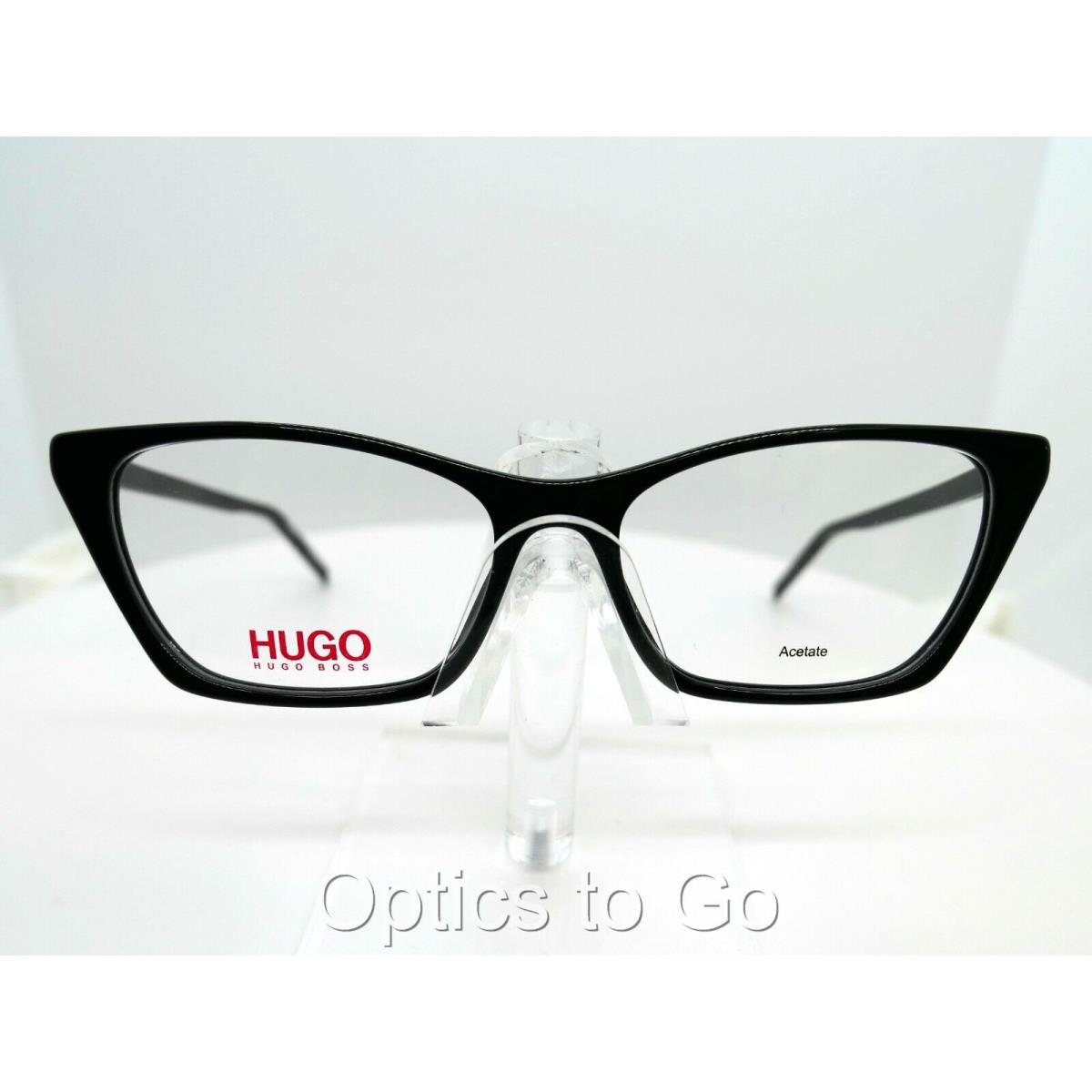 Hugo Boss HG 1058 807 Shiny Black 54-16-145 Eyeglass Frames