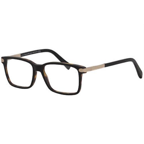 Ermenegildo Zegna Eyeglasses EZ5009 5009 001 Black Full Rim Optical Frame 55mm