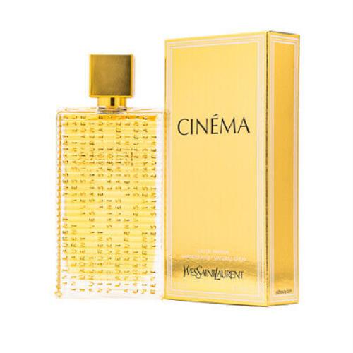 Cinema by Yves Saint Laurent 3.0 oz Edp Perfume For Women