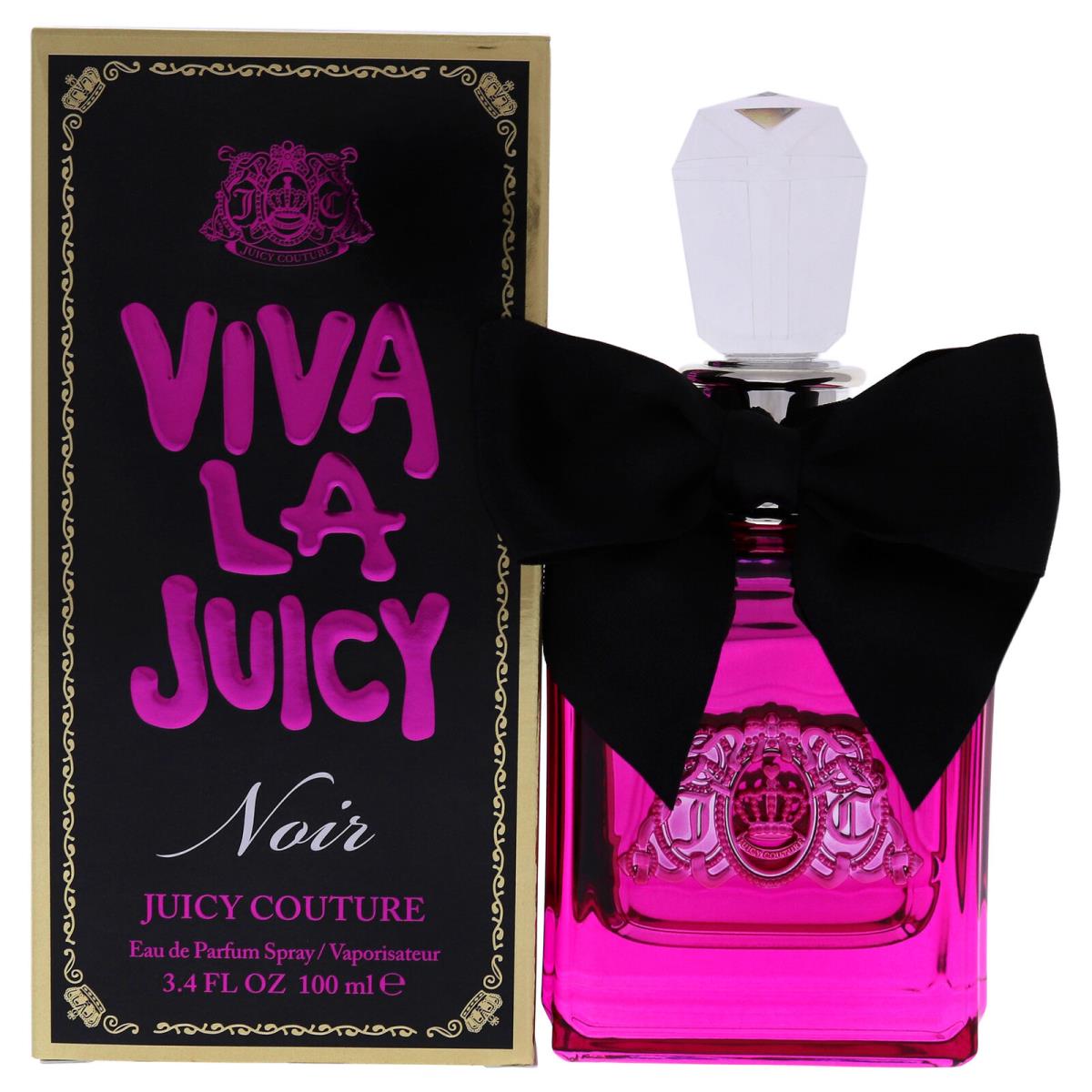 Viva La Juicy Noir by Juicy Couture For Women - 3.4 oz Edp Spray