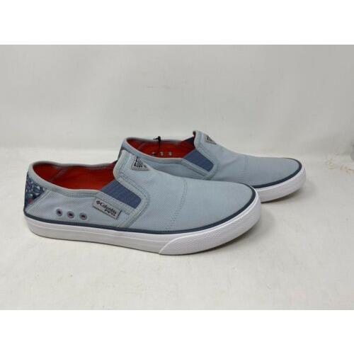 Columbia Women`s Pfg Slack Water Slip-on Shoes. Sizes: 6.5. Blue