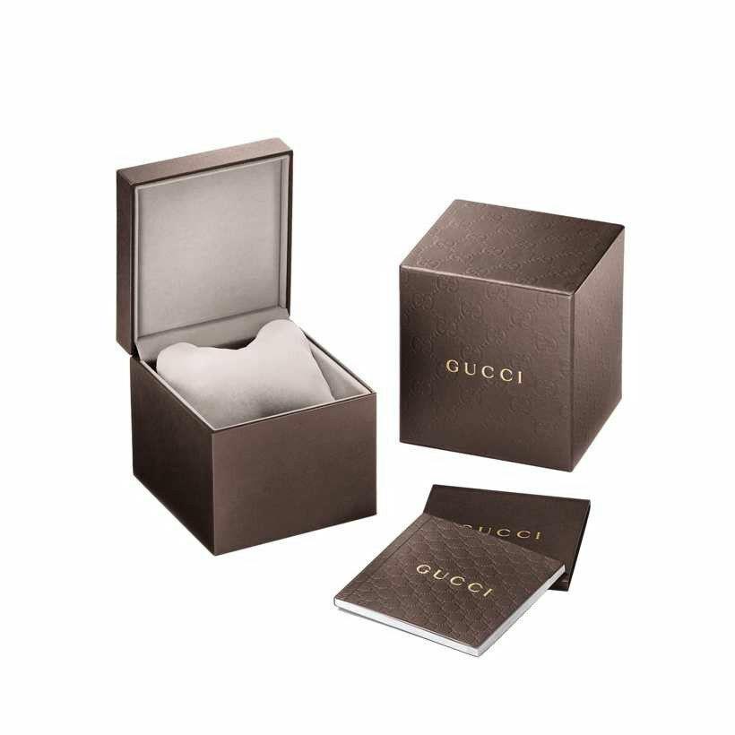 Gucci G-timeless Silver Dial Two-tone Ladies Watch YA126528