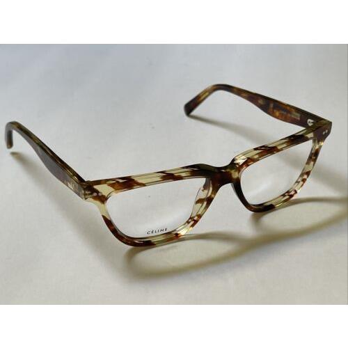 Celine eyeglasses  - Brown Havana Clear Frame, Clear, Ready for your RX Lens 3