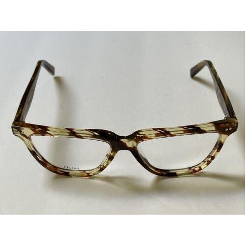 Celine eyeglasses  - Brown Havana Clear Frame, Clear, Ready for your RX Lens 4