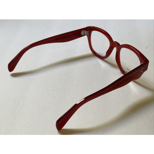 Celine eyeglasses  - Ruby Red Frame 2