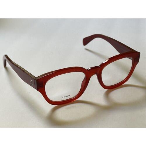 Celine eyeglasses  - Ruby Red Frame 3