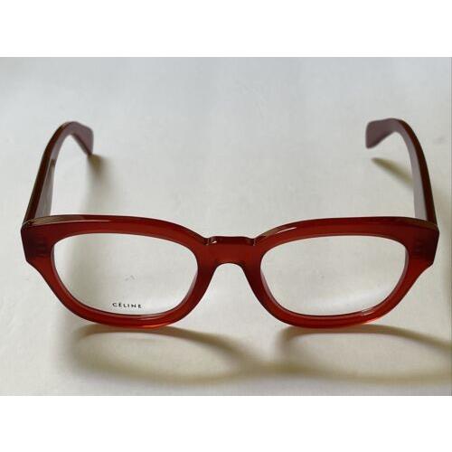 Celine eyeglasses  - Ruby Red Frame 4