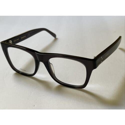 Celine CL 50018I 008 Black Semi Clear Frame Eyeglasses CL50018I 51-19-145