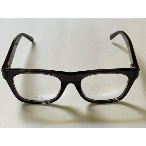 Celine eyeglasses  - Black Semi Clear Frame, Clear, Ready for your RX Lens 4