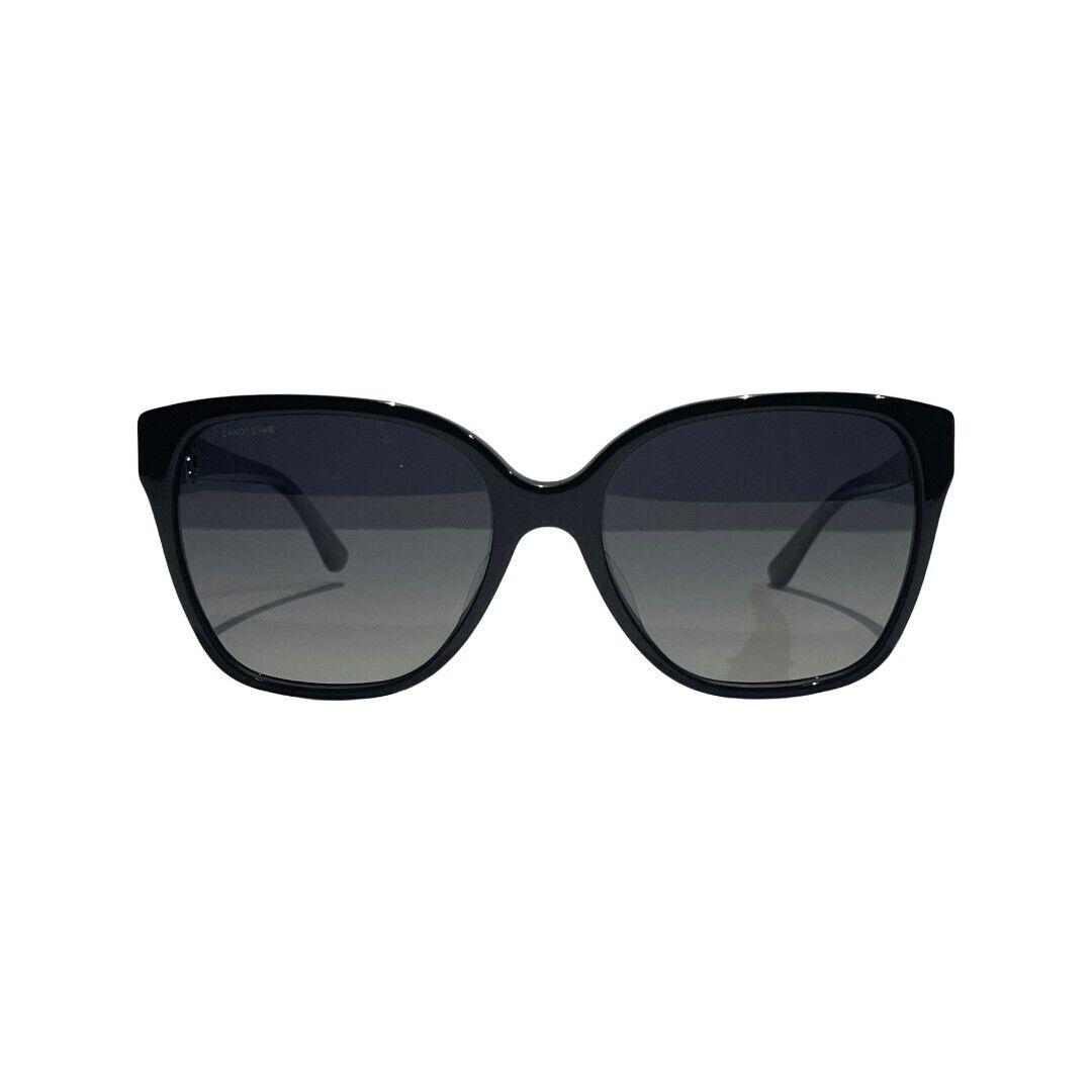 Giorgio Armani Designer Sunglasses Grey Polarized Gradient Lens Retro Cat Eyes
