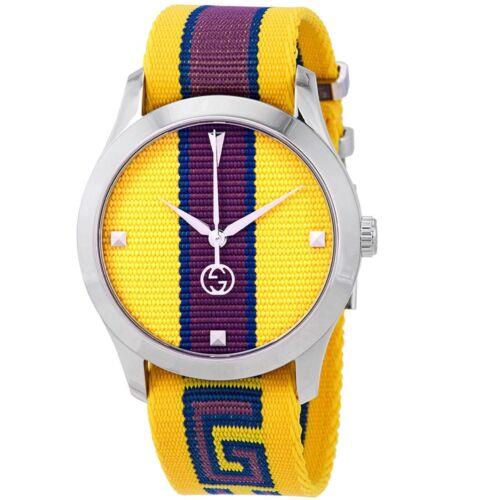 Gucci YA1264069 Men`s G-timeless Yellow Quartz Watch