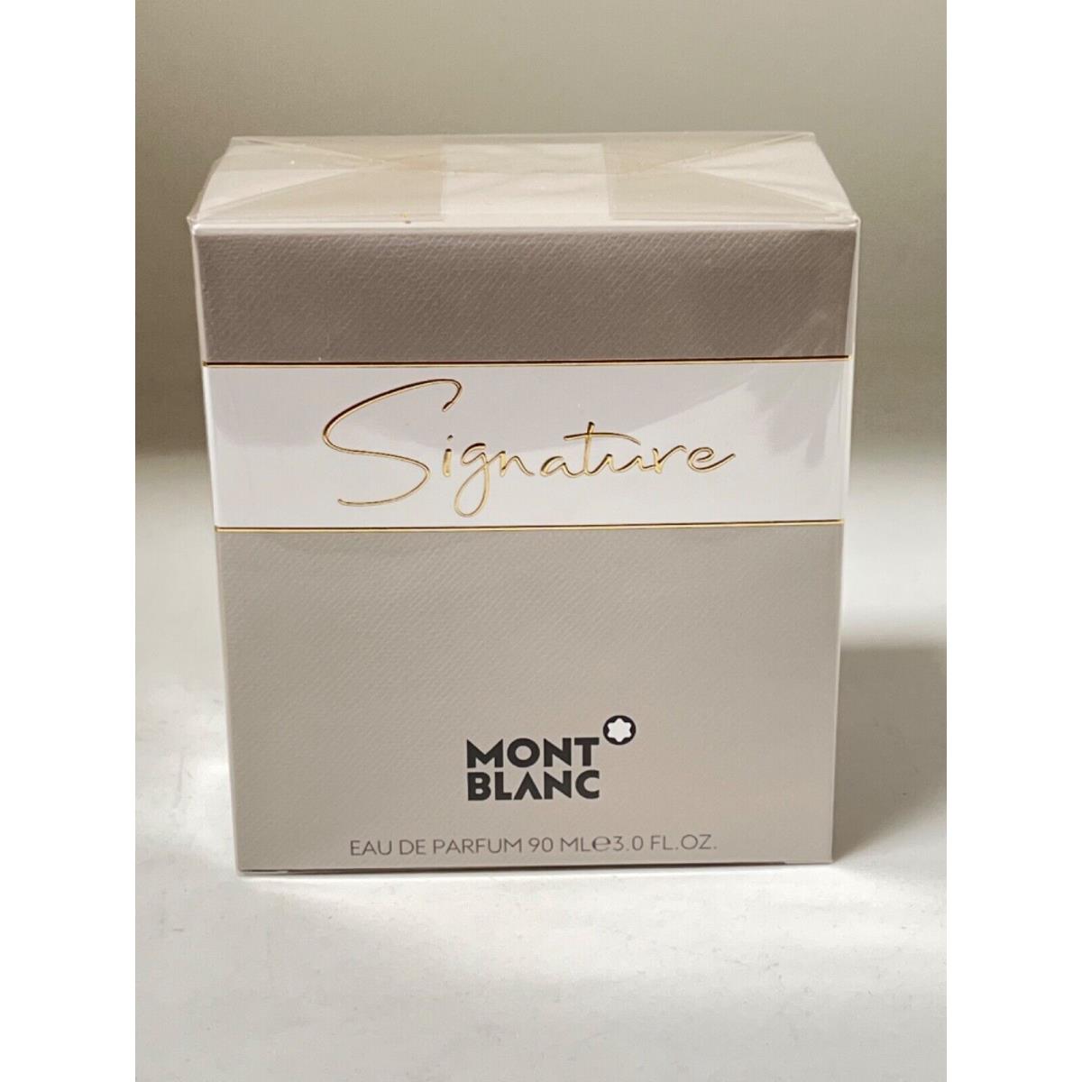 Montblanc Signature by Mont Blanc Perfume For Women Edp 3.0 oz