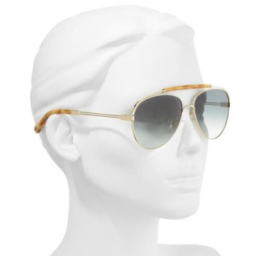 chloe 59mm aviator sunglasses